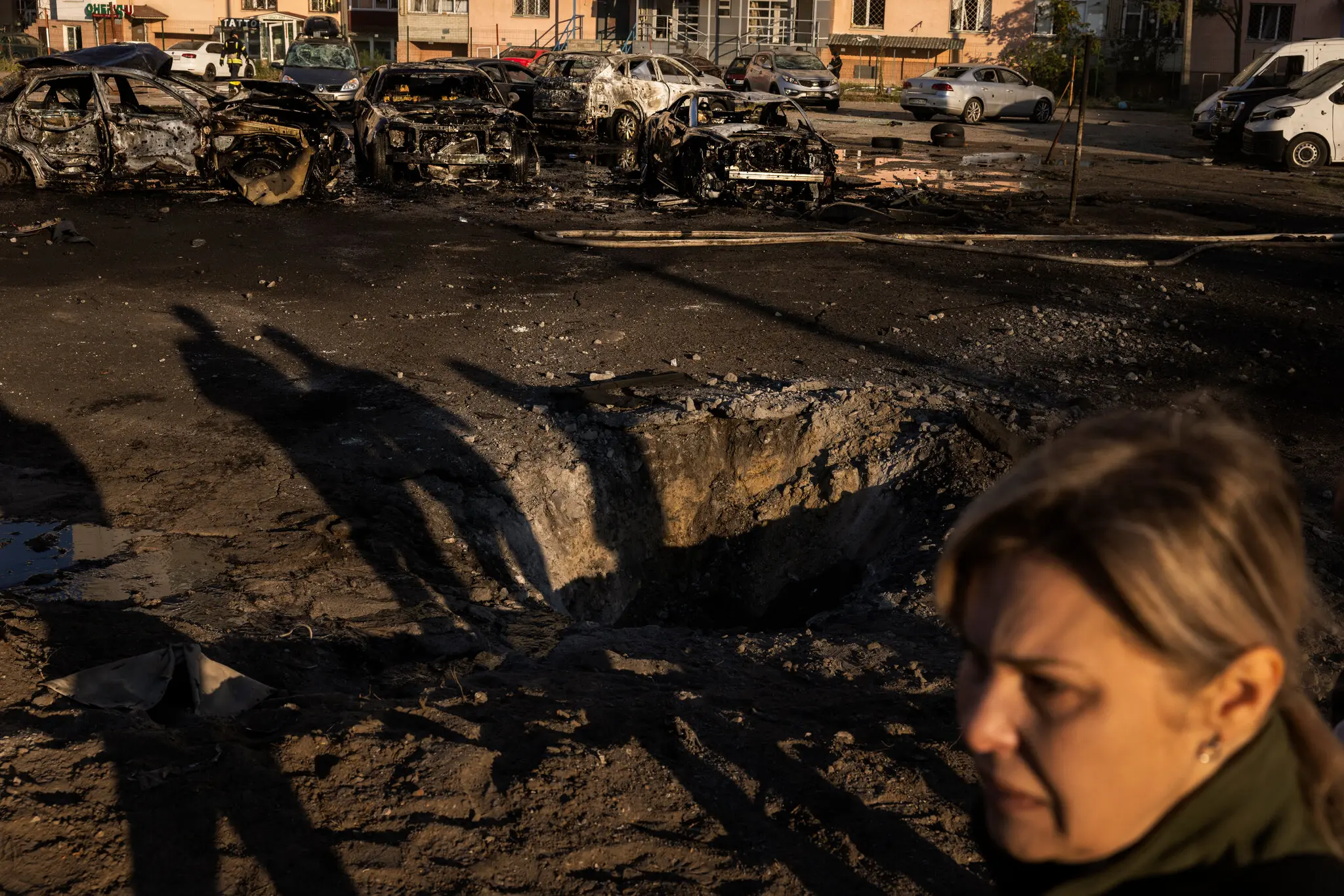 Місце російської атаки в серпні в Сумах.